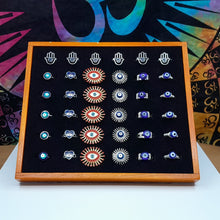 Load image into Gallery viewer, Evil Eye Adjustable Rings