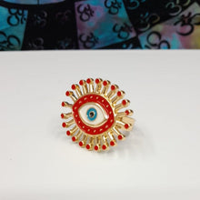 Load image into Gallery viewer, Evil Eye Adjustable Rings