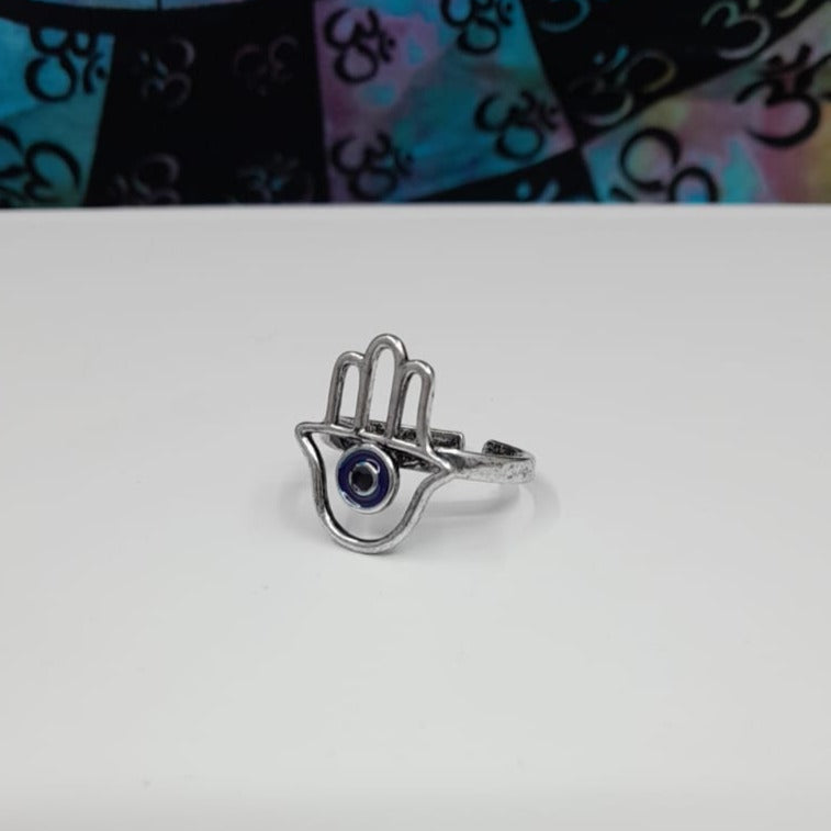 Evil Eye Adjustable Rings