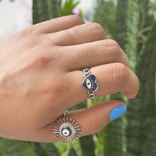 Load image into Gallery viewer, Evil Eye Adjustable Rings