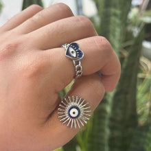 Load image into Gallery viewer, Evil Eye Adjustable Rings