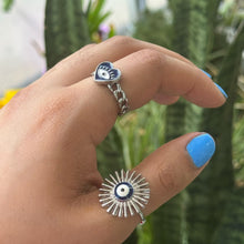 Load image into Gallery viewer, Evil Eye Adjustable Rings