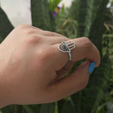 Load image into Gallery viewer, Evil Eye Adjustable Rings