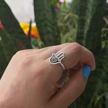 Load image into Gallery viewer, Evil Eye Adjustable Rings