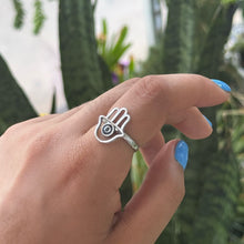 Load image into Gallery viewer, Evil Eye Adjustable Rings