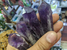 Load image into Gallery viewer, Amethyst Points Large Natural Amethyst Point Crystals for Crown Chakra Crystals for Third Eye Chakra Crystals for Addiction