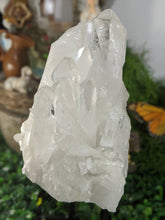 Load image into Gallery viewer, White Quartz Cluster With base Crystal Home Decor Healing Feng Shui Reiki Chakra