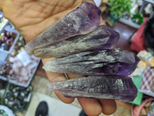 Load image into Gallery viewer, Amethyst Points Large Natural Amethyst Point Crystals for Crown Chakra Crystals for Third Eye Chakra Crystals for Addiction