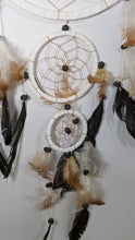 Load image into Gallery viewer, White Dream Catcher Home Decor/ Boho Decor/ Bedroom Decor/ Nursery Decor