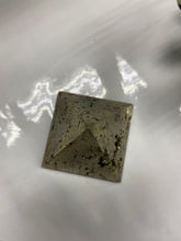 Load image into Gallery viewer, Energized Polished Pyrite Pyramid from Peru