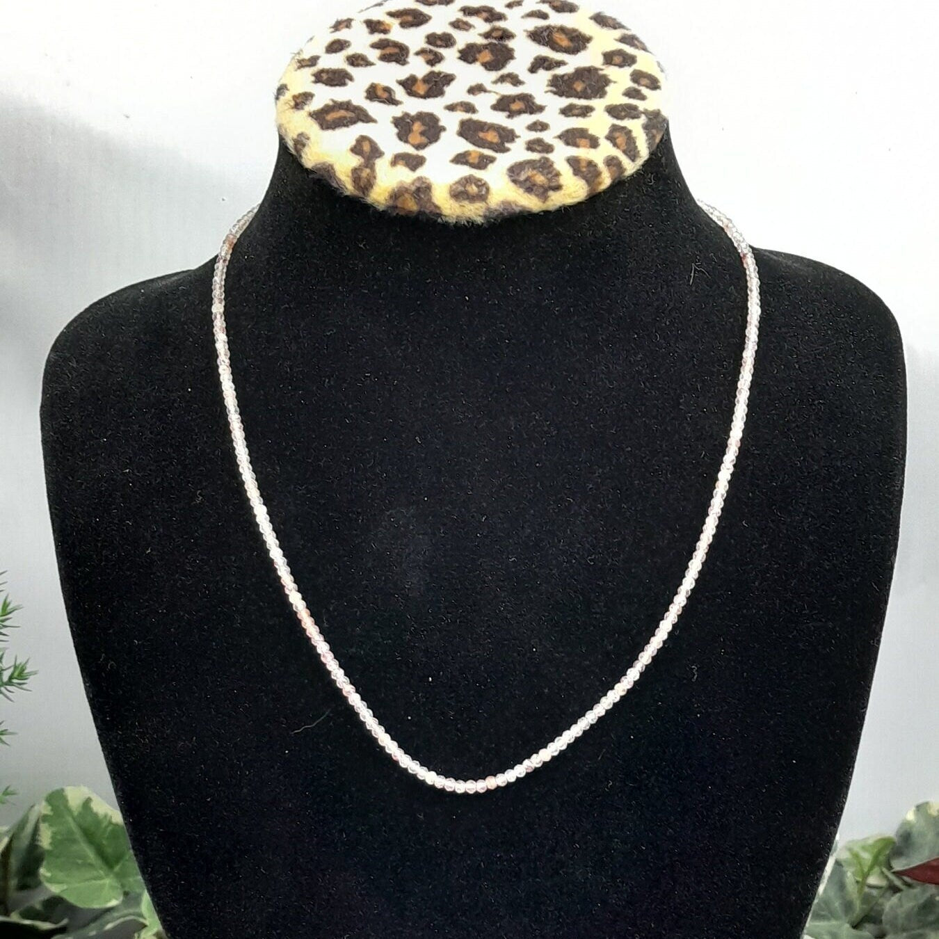 Rose Quartz Beads  Necklace