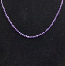 Load image into Gallery viewer, Natural Amethyst Beaded Necklace