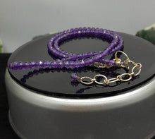 Load image into Gallery viewer, Natural Amethyst Beaded Necklace