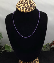 Load image into Gallery viewer, Natural Amethyst Beaded Necklace