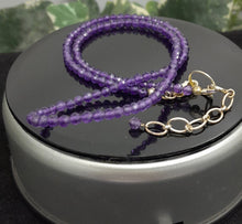 Load image into Gallery viewer, Natural Amethyst Beaded Necklace