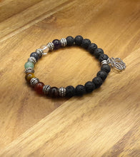 Load image into Gallery viewer, Seven (7) Chakras Bracelet, Lucky, Charm, Protection Bracelet